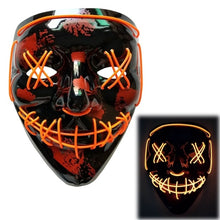 Load image into Gallery viewer, Halloween LED Mask Purge Masks