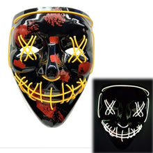 Load image into Gallery viewer, Halloween LED Mask Purge Masks
