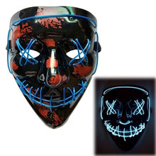 Load image into Gallery viewer, Halloween LED Mask Purge Masks